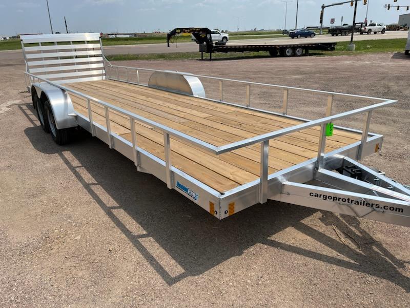 2023 80" x X 24' Aluminum Multisport Trailer Sheehan Trailers