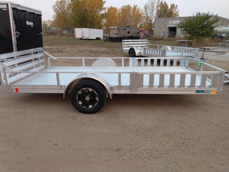 2021 Alcom-Stealth 80x14 Aluminum Utility Trailer 2021 Alcom-Stealth 80x14 Aluminum Utility Trailer