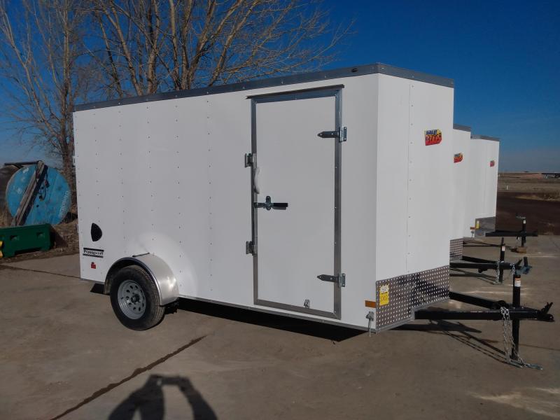 NEW HAULMARK ENCLOSED TRAILER 6X12 ALUM. WHEELS 6'6" HEIGHT NEW HAULMARK ENCLOSED TRAILER 6X12 ALUM. WHEELS 6'6" HEIGHT