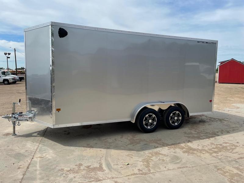 2021 Alcom-Stealth 7.5 x 16 Aluminum Frame Enclosed Cargo Trailer 2021 Alcom-Stealth 7.5 x 16 Aluminum Frame Enclosed Cargo Trailer