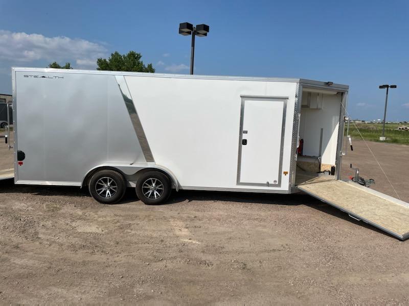 2019 Alcom-Stealth 7' x 18' Aluminum Frame Enclosed Cargo Trailer 2019 Alcom-Stealth 7' x 18' Aluminum Frame Enclosed Cargo Trailer