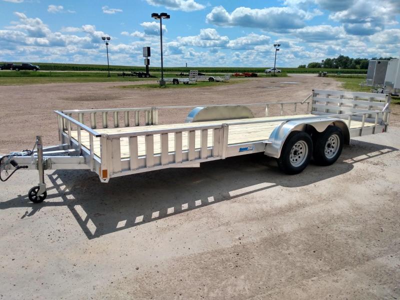 2021 Alcom-Stealth 80" X 20' Aluminum Utility Trailer 2021 Alcom-Stealth 80" X 20' Aluminum Utility Trailer