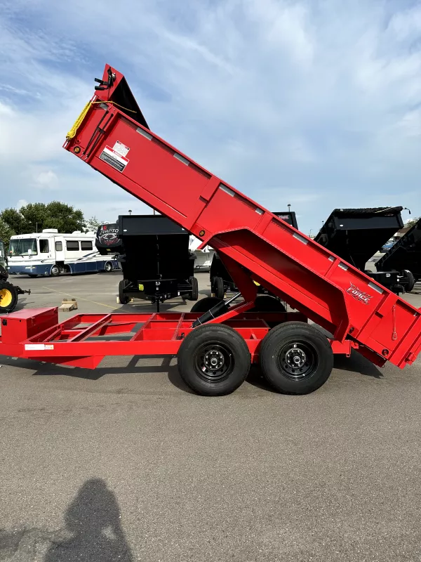 2025 Force 80x14 Dump Trailer
