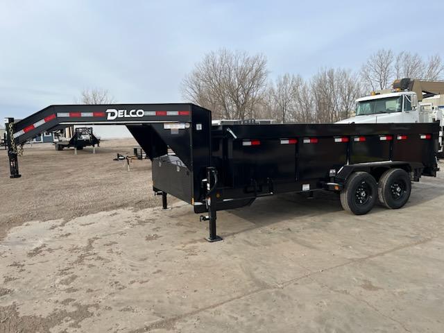 2024 Delco Gooseneck 83x16 Dump Trailer w/ 3 ft sides