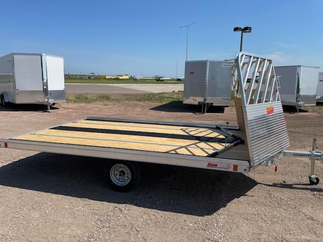2023 ALCOM 12' Aluminum SnoPro Snowmobile Trailer 2023 ALCOM 12' Aluminum SnoPro Snowmobile Trailer