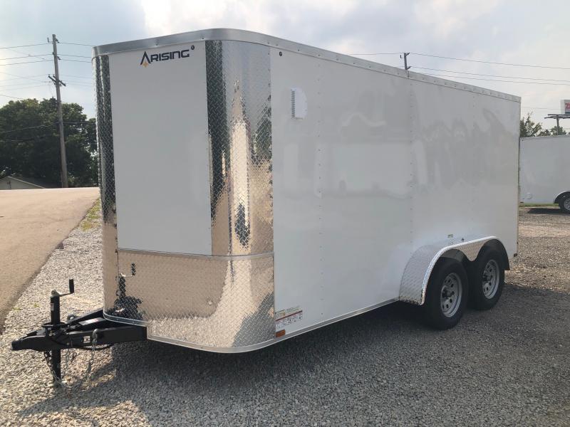 2024 Arising | 7 x 14 TA V-Nose Ramp 6'3" Interior