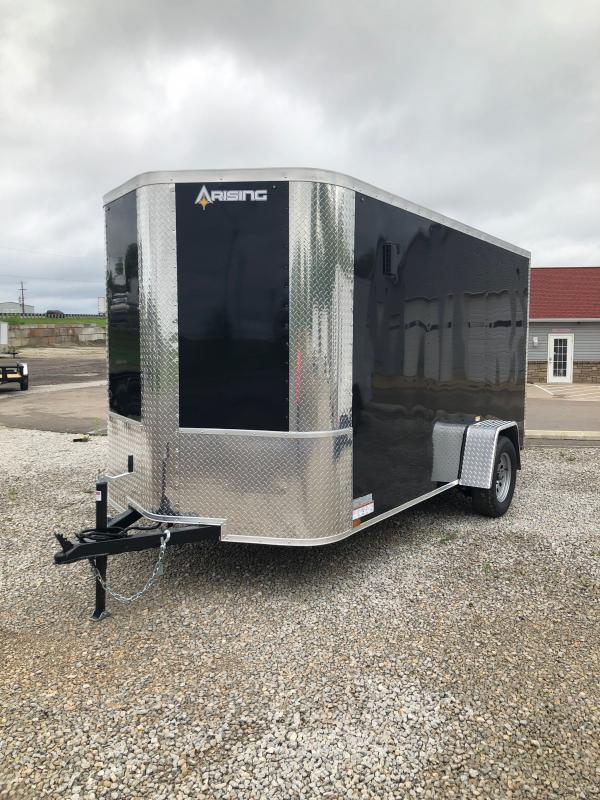 2023 Arising | 6 x 12 SA V-Nose Ramp 6'3" Interior
