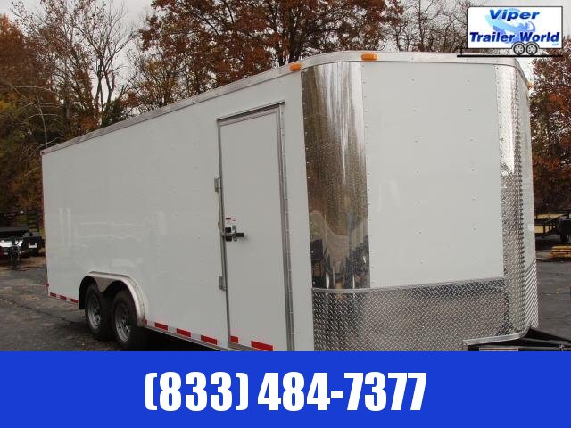 2021 Arising 8.5 x 20 TA V-Nose Ramp 7'3" Interior 2021 Arising 8.5 x 20 TA V-Nose Ramp 7'3" Interior