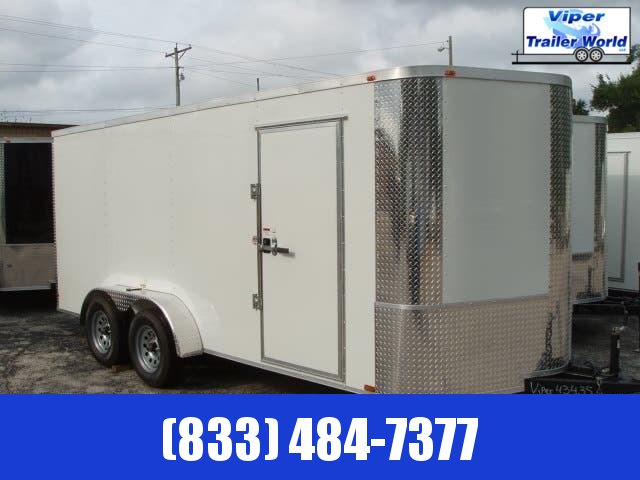 2023 Arising 7 x 16 TA V-Nose Double Door 6'3" Interior 2023 Arising 7 x 16 TA V-Nose Double Door 6'3" Interior
