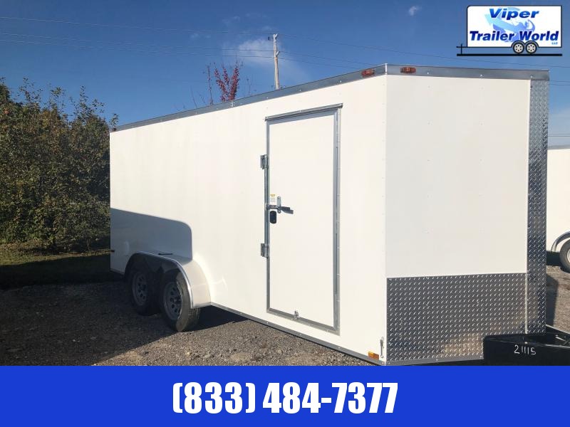 2022 Triple R | 7 x 16 TA V-Nose Ramp 6'3" Interior 2022 Triple R | 7 x 16 TA V-Nose Ramp 6'3" Interior