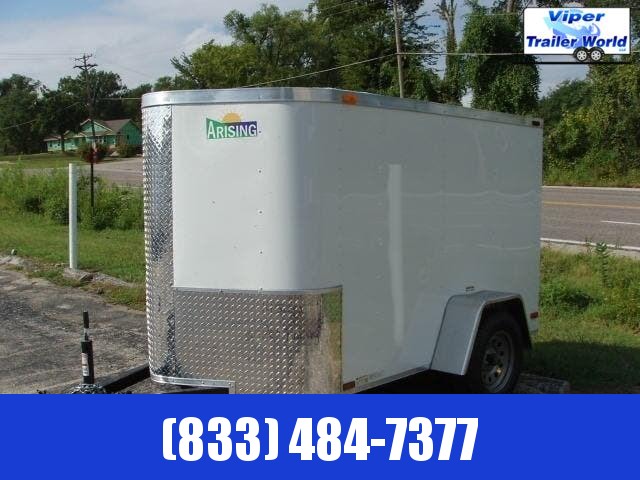 2020 Arising 5 x 8 SA V-Nose Ramp 5' Interior 2020 Arising 5 x 8 SA V-Nose Ramp 5' Interior