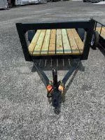 2025 Refurbished 2025 4 X 7 Utility Trailer with New Wood, Jacks, Lights & Tires