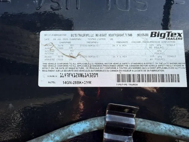 used Other Trailers Big Tex Trailers  for sale, in Mims, FL Thumbnail 2