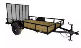 2025 Triple Crown Trailers, Inc. 6 X 12 SINGLE AXLE UTILITY TRAILER WITH 48" GATE