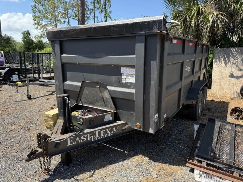 2024 Silverline Trailers 7 X 16 Dump Trailer with 4' Sides and 14K Capacity