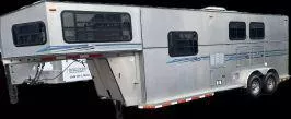 2002 TG custom trailers 2002 TGCU TL GOOSENECK HORSE TRAILER