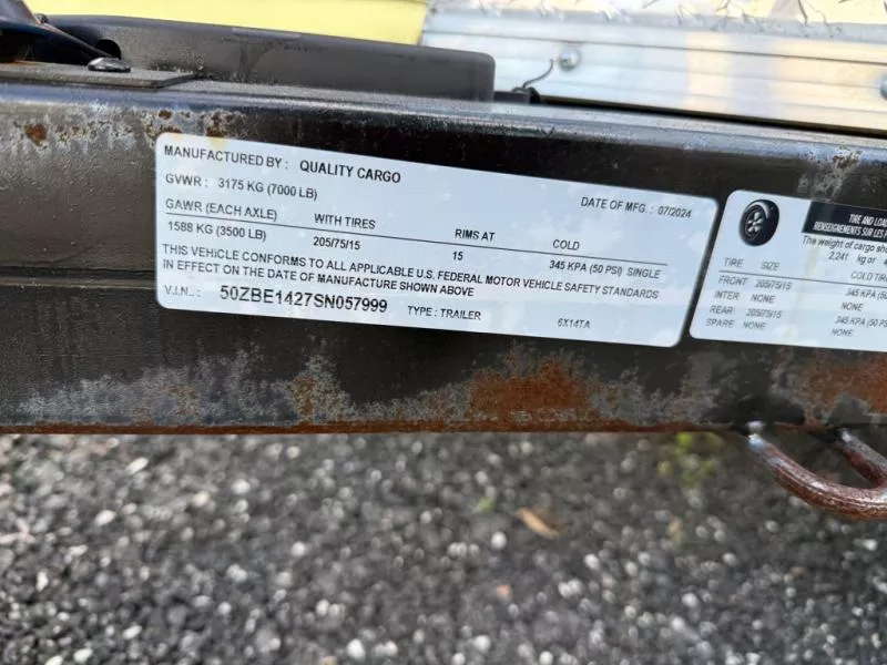 new Cargo (Enclosed) Trailers Quality Cargo  for sale, in Mims, FL Thumbnail 2