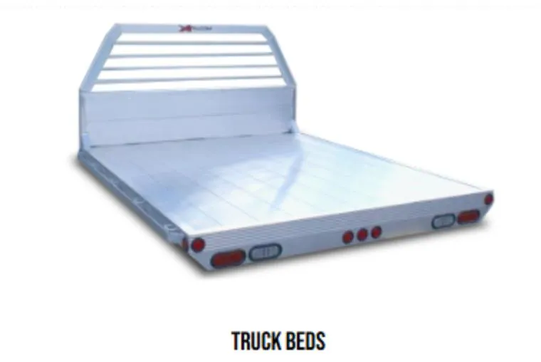 2026 Alcom Aluminum Trailers Aluminum Truck Bed 85.5" x 102" | Durable Pickup Truck Accessory