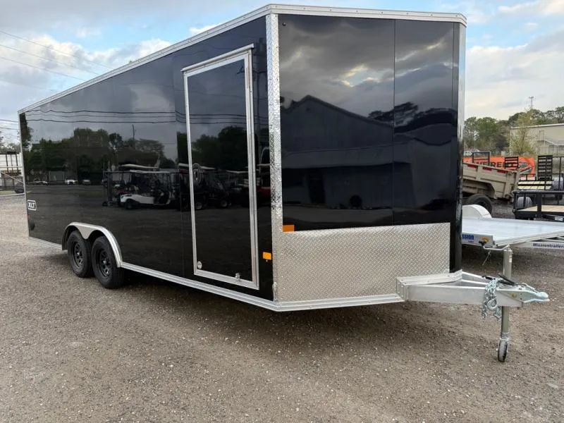 2026 Alcom Aluminum Trailers 8.5 x 20 Enclosed Car Hauler ? Screwless Skin, 82? Interior Height &