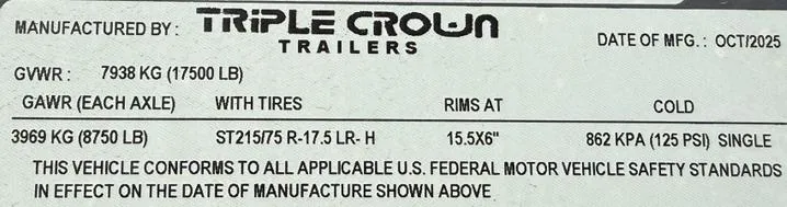 new Equipment / Flatbed Trailers Triple Crown Trailers  for sale, in Mima, FL Thumbnail 11