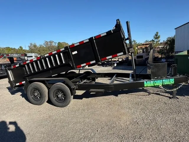 2026 Ware Cargo Trailers 7 X 14 Tandem Axle Dump Trailer with 14K Capacity