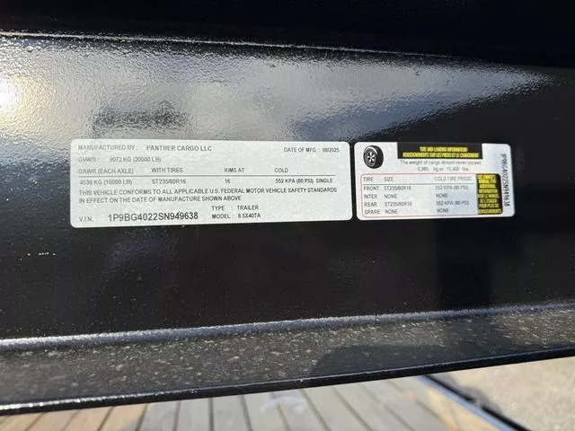 new Equipment / Flatbed Trailers Panther Cargo  for sale, in Mims, FL Thumbnail 9