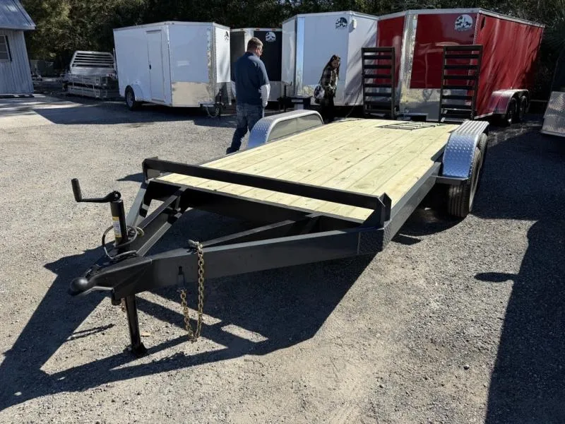 2025 Homemade 6.5 x 16 Trailer with Ramps with New Wood, Tires & Lighting