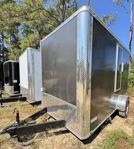 2025 Quality Cargo 7' x 12' Quality Cargo Bathroom Trailer with 12" Extra Height