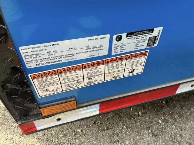 new Cargo (Enclosed) Trailers Quality Cargo  for sale, in Mims, FL Thumbnail 4