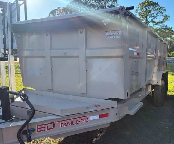 2025 ED Trailers 7 X 16 DUMP TRAILER WITH 14K TANDEM AXLES