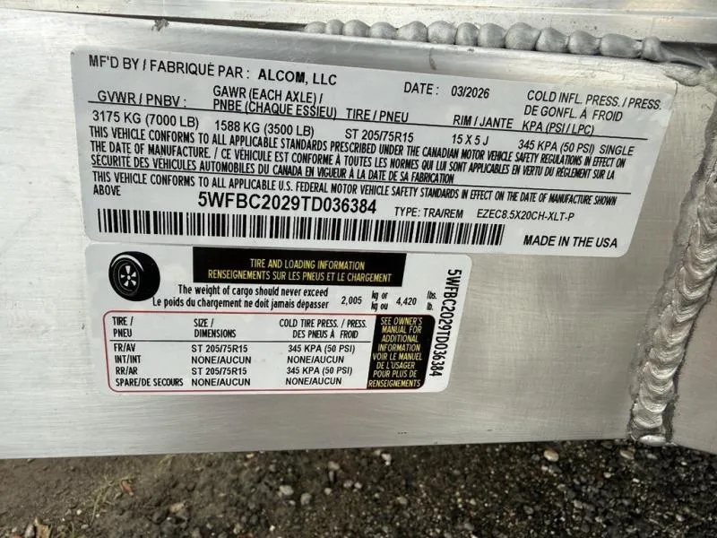 used Other Trailers ALCOM  for sale, in Mims, FL Thumbnail 10