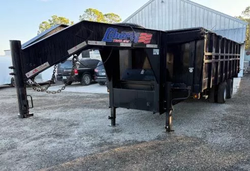 2022 Liberty Trailers 8 x 20 Dump Trailer Gooseneck 20K GVWR