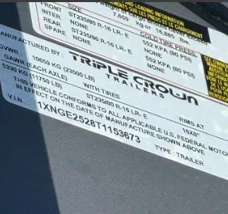 new Equipment / Flatbed Trailers Triple Crown Trailers  for sale, in Mima, FL Thumbnail 4