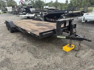 2022 Wicked Trailers 8x20 Bumper Pull Equipment Trailer – 7K Capacity with Winch Plate