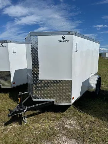 2026 Procraft Trailers 5 x 8 Enclosed Trailer with 5' Interior Height