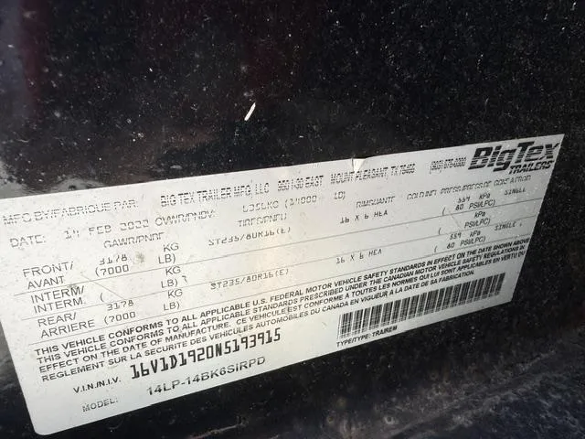 used Dump Trailers Big Tex Trailers  for sale, in Mima, FL Thumbnail 8