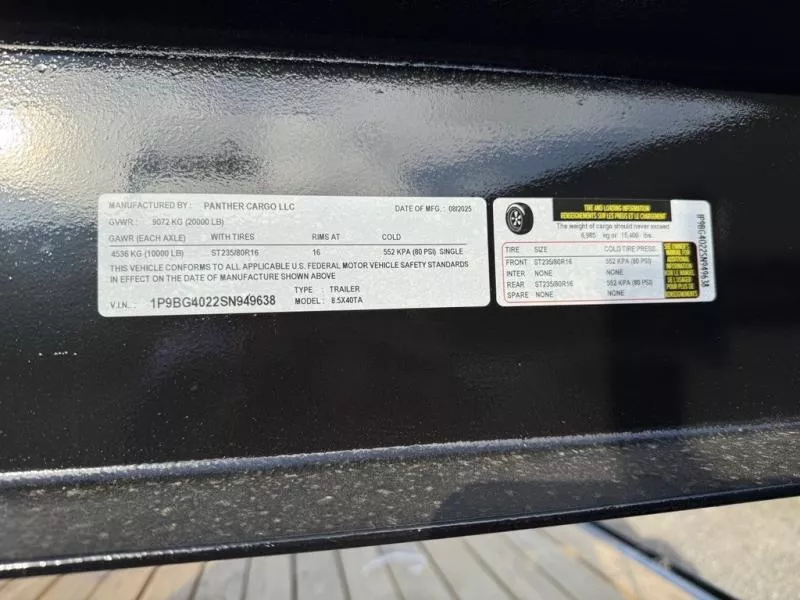 new Equipment / Flatbed Trailers Panther Cargo  for sale, in Mima, FL Thumbnail 4