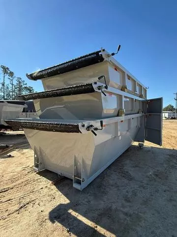 2026 Panther Cargo LLC 7 x 14 roll off trailer with 3 containers
