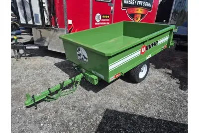 2026 4x6 Green Rebel Lite Dump Trailer | 15” Sides Dump Trailer