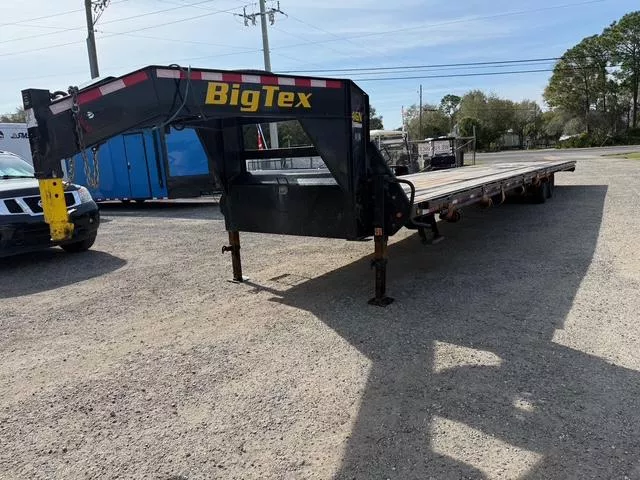 2024 Big Tex Trailers 40 Ft. Gooseneck Equipment Trailer with Ramps