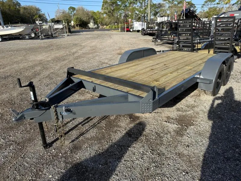 2025 Homemade 6.5 x 16 Trailer with Ramps with New Wood, Tires & Lighting