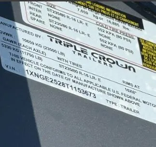 new Equipment / Flatbed Trailers Triple Crown Trailers  for sale, in Mima, FL Thumbnail 9