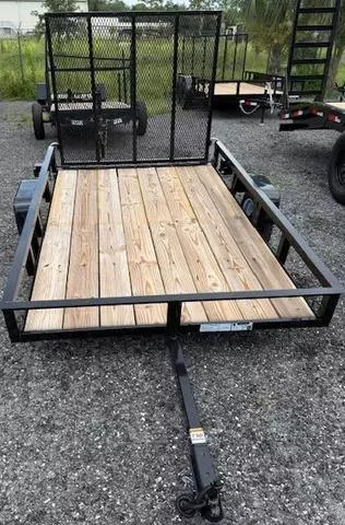 2026 Triple Crown Trailers, Inc. 5 x 8 Light Duty Utility Trailer with Mesh Gate