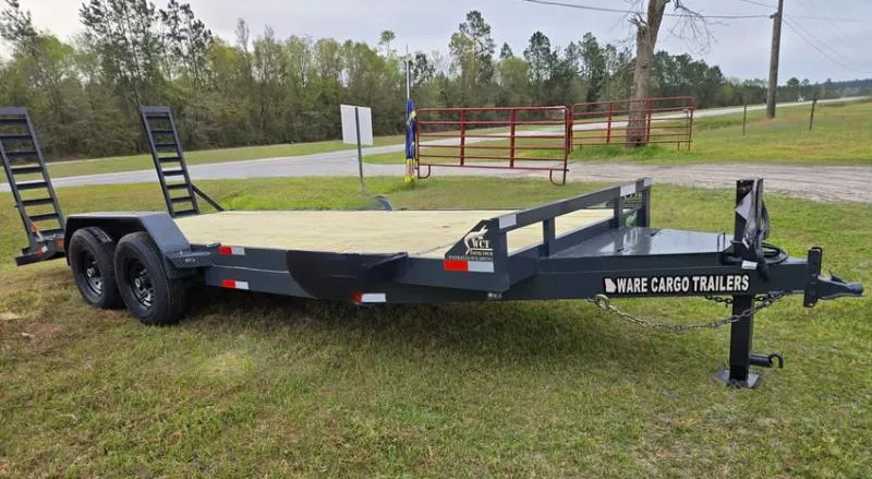 2026 Ware Cargo Trailers 8.5 x 26 Driveover Fender Trailer with 14K Capacity