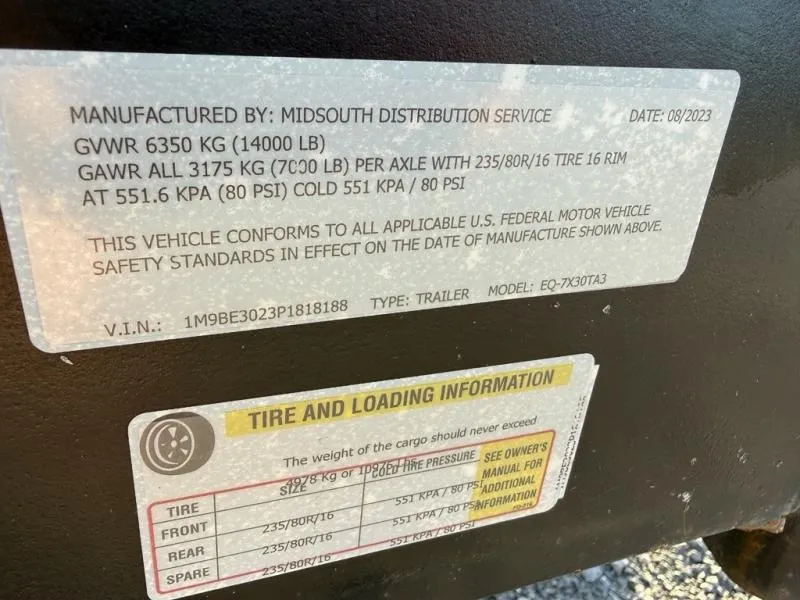 used Other Trailers MidSouth  for sale, in Mima, FL Thumbnail 6