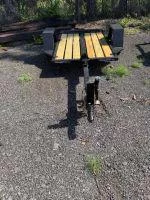 2025 Refurbished Utility 4 x 7 Tilt Trailer with 6 Tie Downs