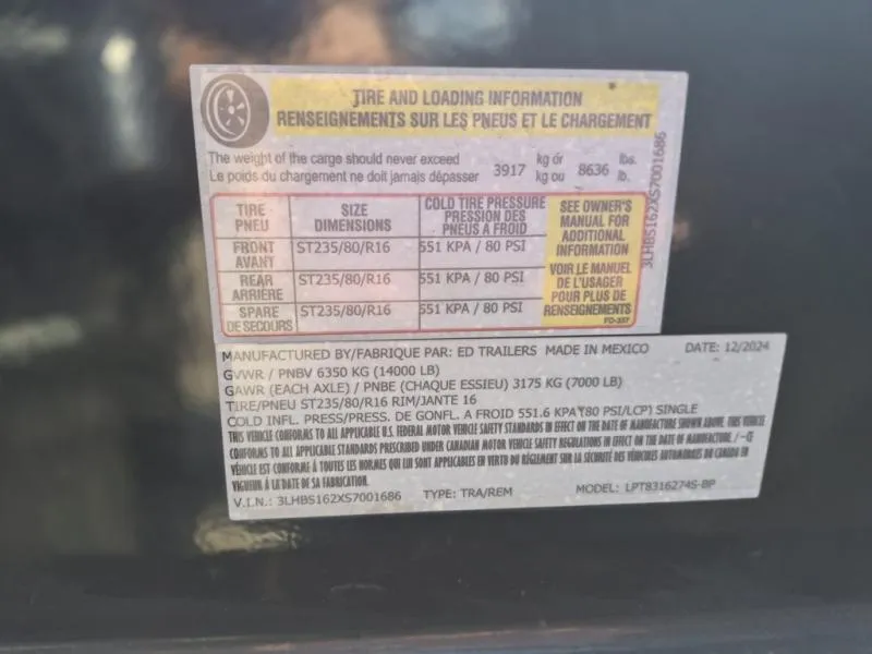 used Dump Trailers ED Trailers  for sale, in Mims, FL Thumbnail 2