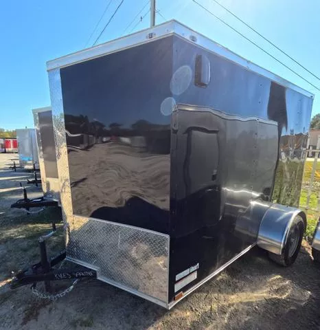 2026 Quality Cargo 6 x 10 Enclosed Cargo Trailer with EZ Lube Hubs and 2000 Lb Tongue Jack