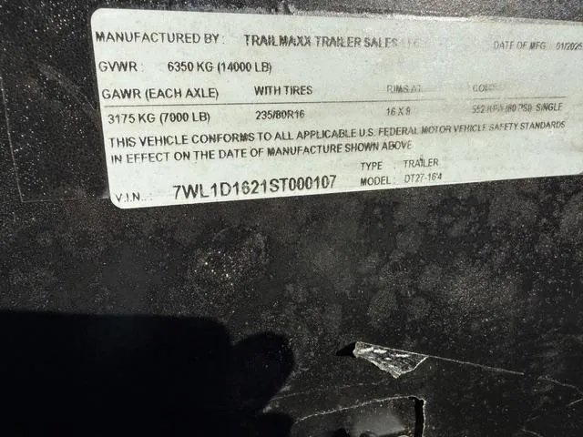 used Dump Trailers TrailMaxx Trailers  for sale, in Mims, FL Thumbnail 7