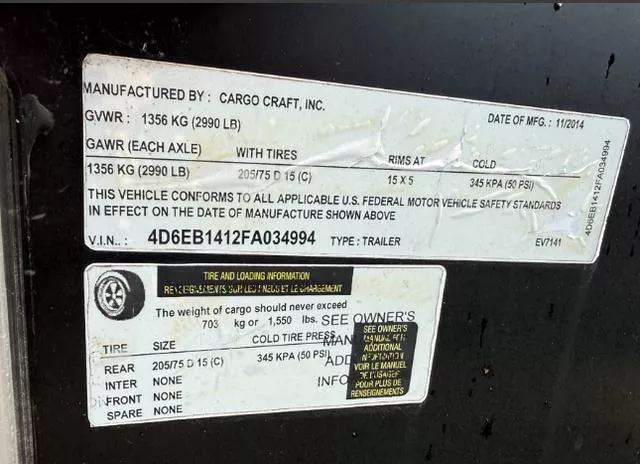 used Cargo (Enclosed) Trailers Other  for sale, in Mims, FL Thumbnail 9